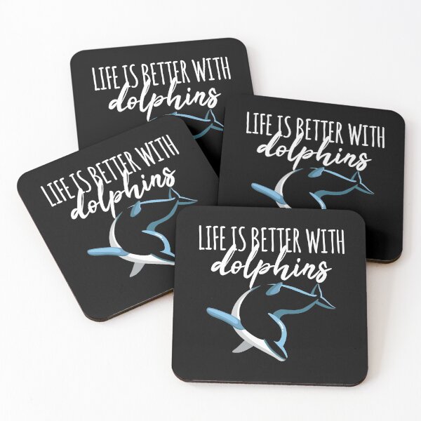 Item preview, Life Is Better With Dolphins Dolphin Sea Summer designed and sold by MooonTees.