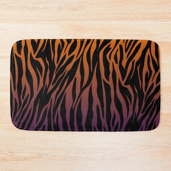 Item preview, Orange Purple Zebra Skin designed and sold by HomeLivingCo.