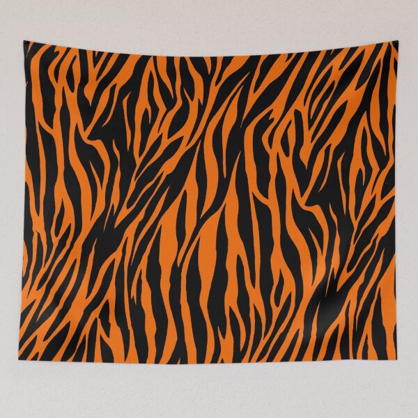 Item preview, Orange Zebra Skin designed and sold by HomeLivingCo.