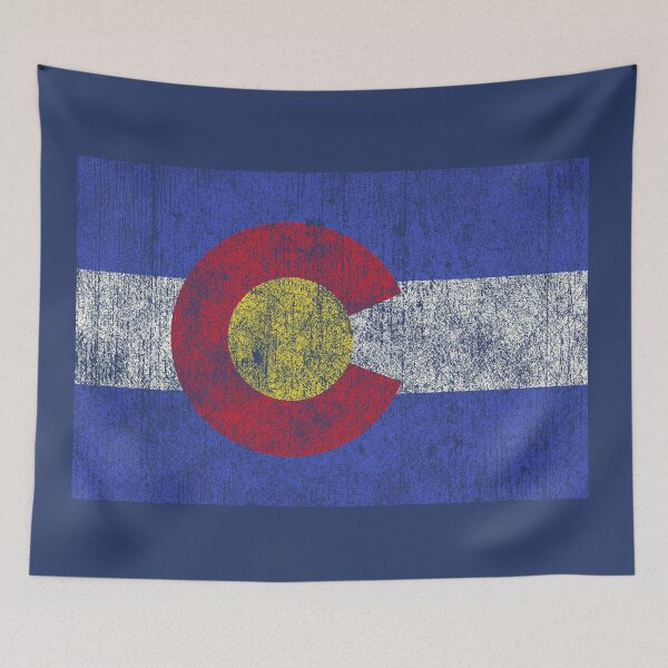 Item preview, vintage colorado flag designed and sold by inkzella.