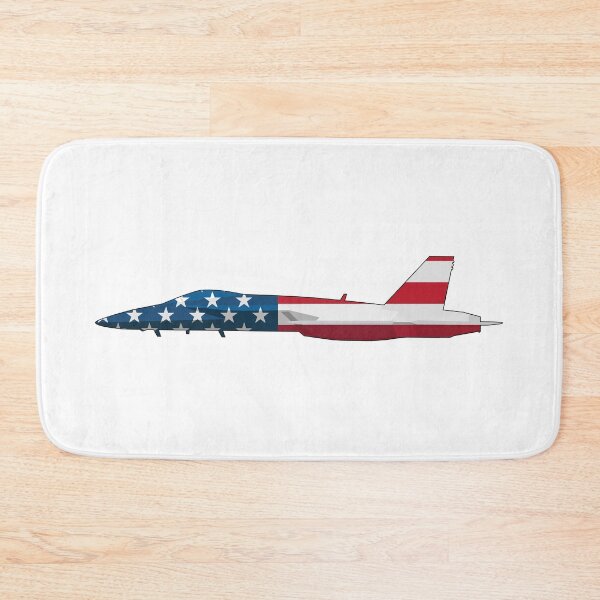 Item preview, American Flag Military Jet designed and sold by hobrath.