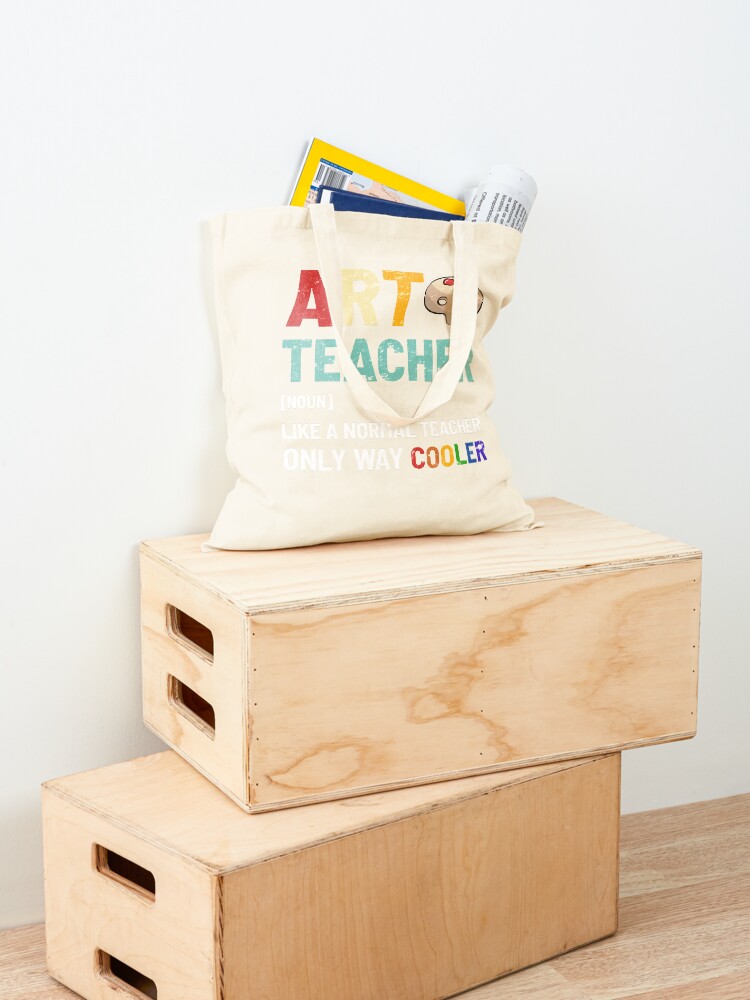 Alternate view of Art Teacher Tote Bag