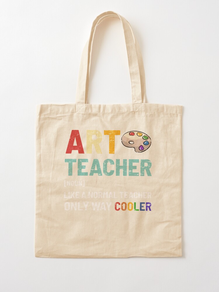 Alternate view of Art Teacher Tote Bag