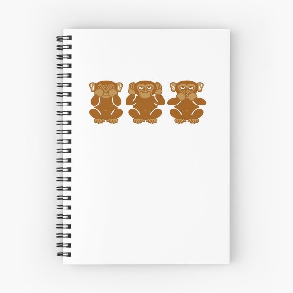 Item preview, Three wise monkeys designed and sold by Leeloks.