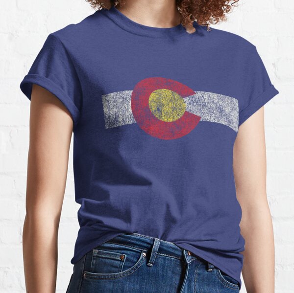vintage colorado flag Classic T-Shirt
