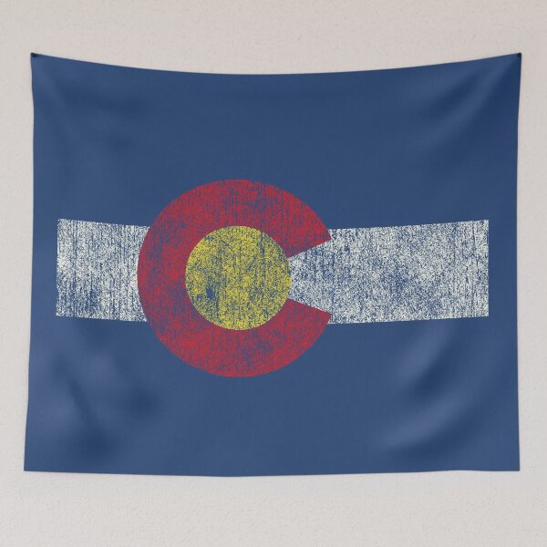 Item preview, vintage colorado flag designed and sold by inkzella.