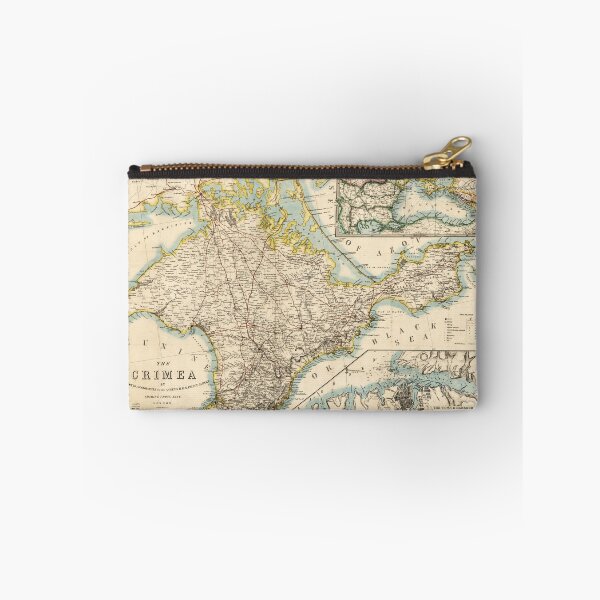 Item preview, The Crimea (Ukraine) Sevastopol Region Map circa 1855 designed and sold by allhistory.