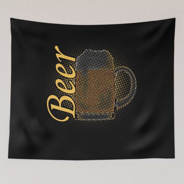 Item preview, Beer design for beer fans in comic style designed and sold by LuminOrb.