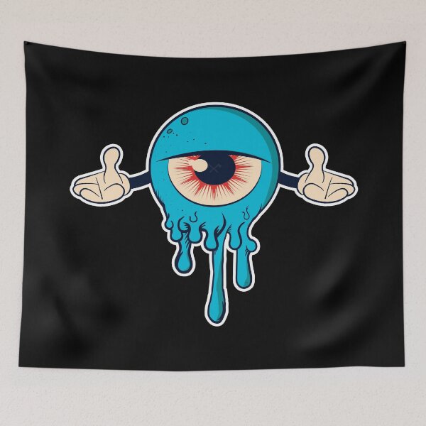 Item preview, Blue Monster Cartoon designed and sold by Robert Lynch.
