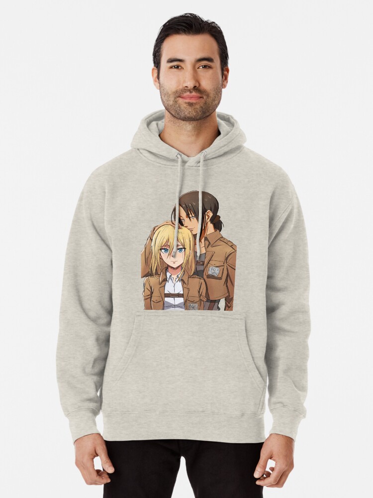 attack on titan pullover hoodie