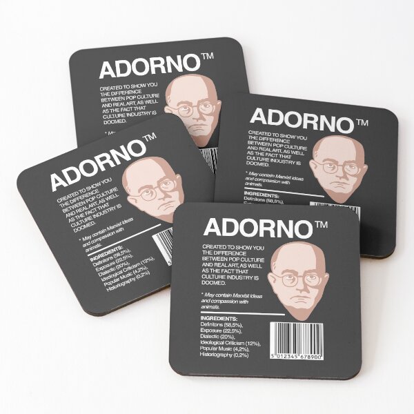 Item preview, Adorno Package - Theodor Adorno - Philosophy designed and sold by isstgeschichte.