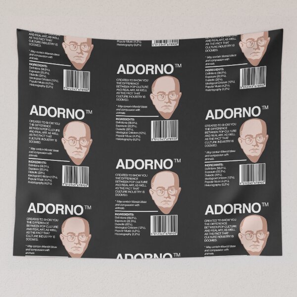 Aperçu de l'œuvre Forfait Adorno - Theodor Adorno - Philosophie créée et vendue par isstgeschichte.