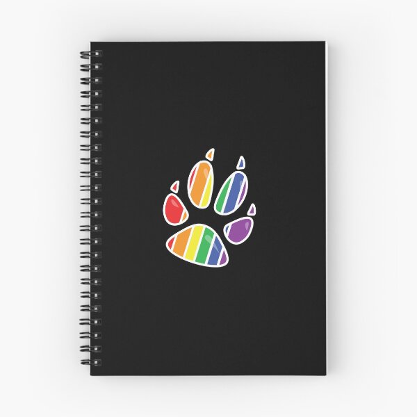 Item preview, Gay Pride Furry FoxPaw Print (1) designed and sold by Morgan Johnsen.