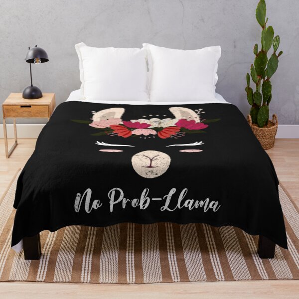 Item preview, No Prob Llama Tee For Women Alpaca Late Mothers Day Gift designed and sold by findgreatshirts.