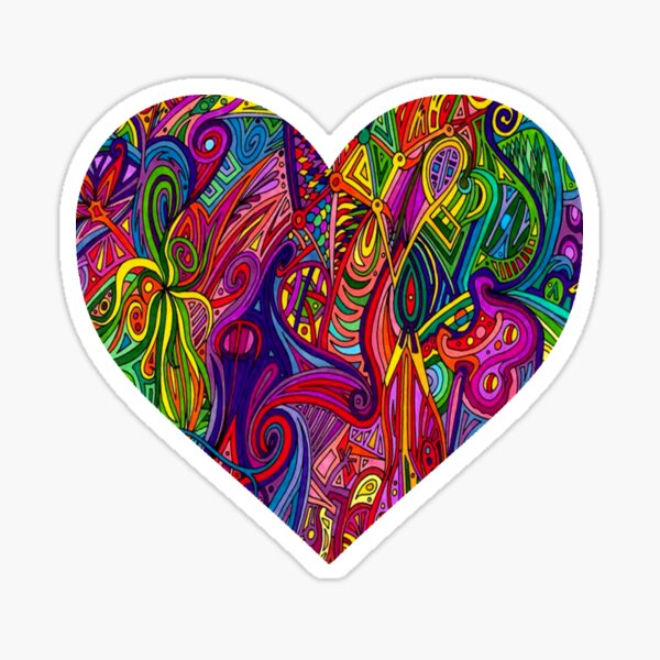 Item preview, Extreme Lava Lamp Black Light Rave Heart designed and sold by willybadu.