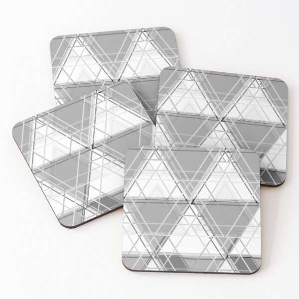 Item preview, Black, White and Gray Triangles designed and sold by ehadams.
