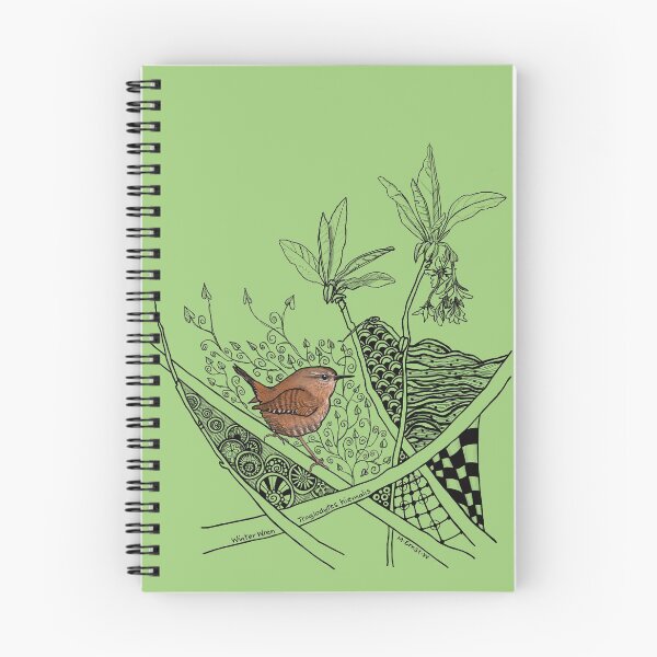 Item preview, Little Brown Winter Wren Doodle designed and sold by mernstw.