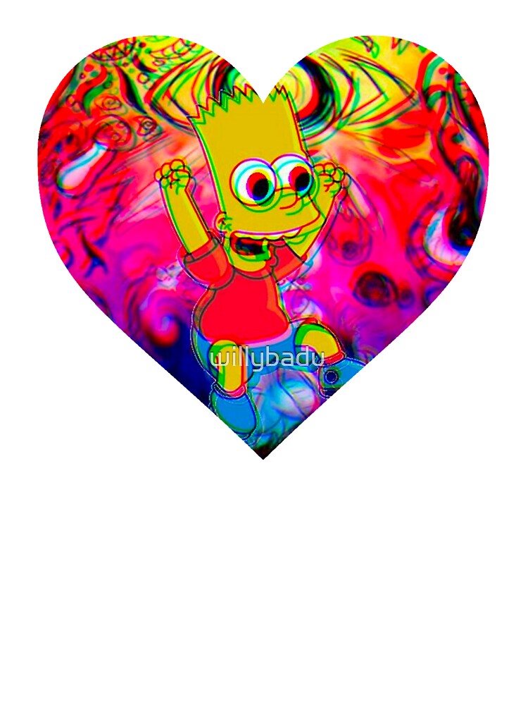 Trippy 3d Love Rave Heart Black Light Baby One Piece By Willybadu Redbubble