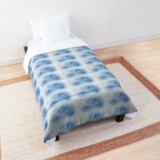 blue powdered nudibranch Comforter