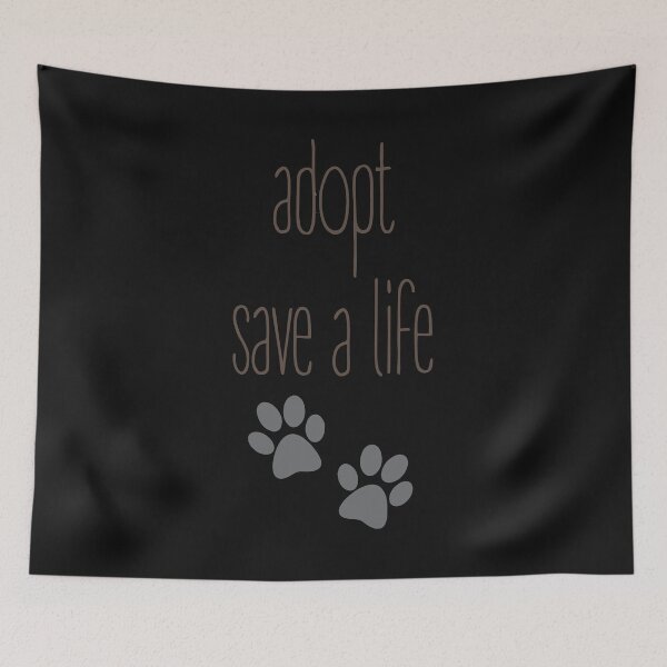 Item preview, Adopt save a life designed and sold by SVDesignatVasil.