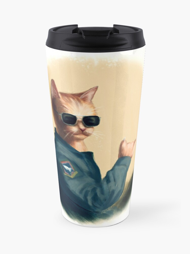 Cattain Marvel Travel Mug By Zhuzha Redbubble