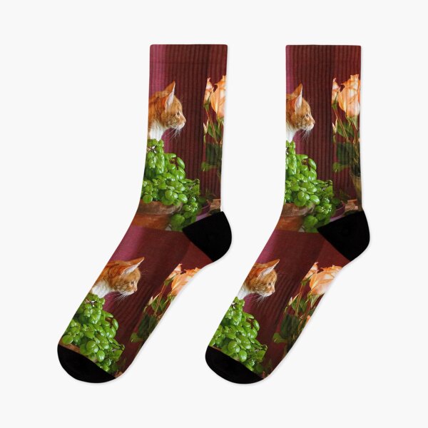Item preview, The Cat And The Roses designed and sold by Diane Arndt.