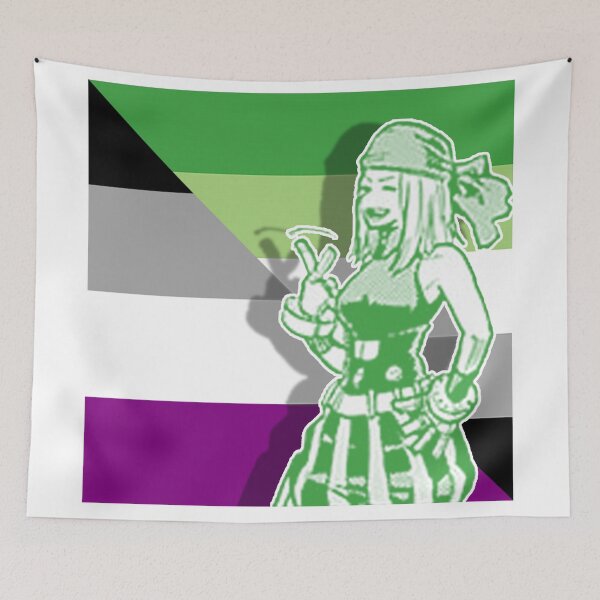 Item preview, Asexual Aromantic Ms Joke designed and sold by Jemjae1112.