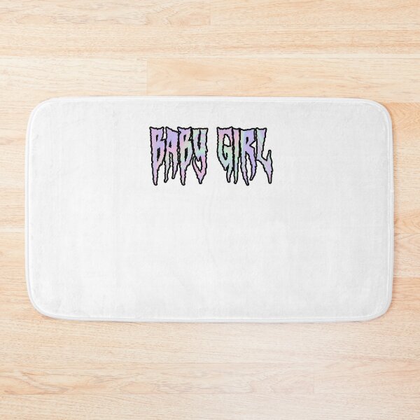 Item preview, Baby Girl Iridescent Holography BabyGirl Bad Girl White designed and sold by RosedesignArt.