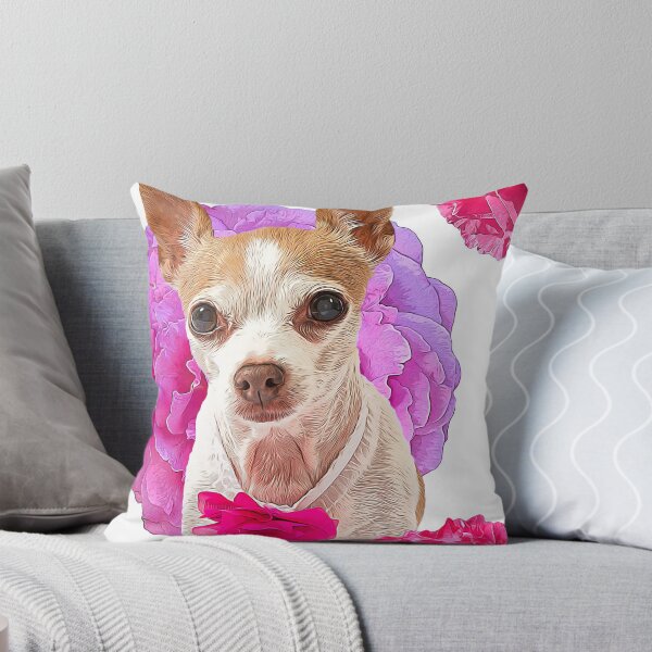 Item preview, Chihuahua with Roses designed and sold by Kristin Yata.