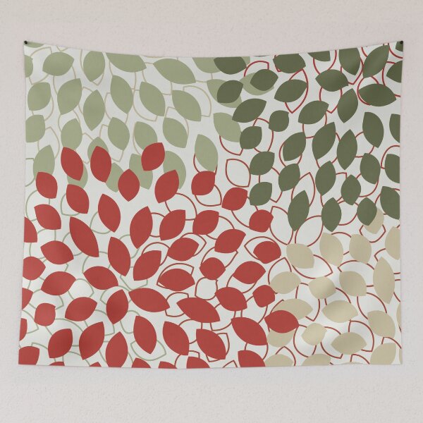 Item preview, Sweet Dahlias (White Background) designed and sold by Mandala Of Life.