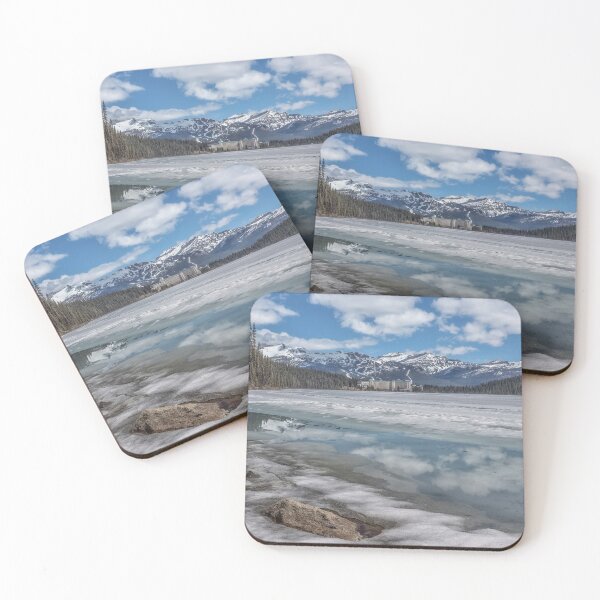 Item preview, Reflections in a Partially Thawed Lake Louise designed and sold by Belinda Greb Photography.