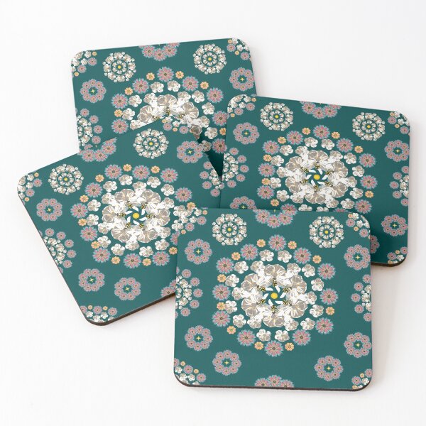 Item preview, Floral kaleidoscope designed and sold by ilse parra recio.