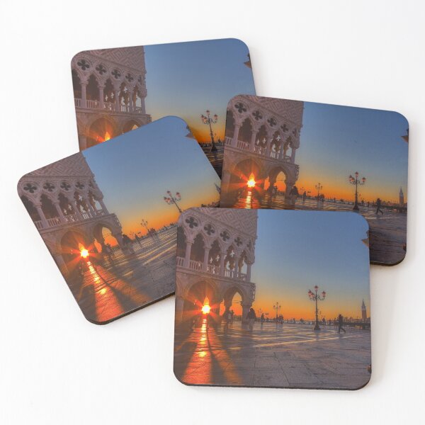 Item preview, Doge Palace and Piazza San Marco at sunrise in Venice, Italy. designed and sold by DesignAstur.
