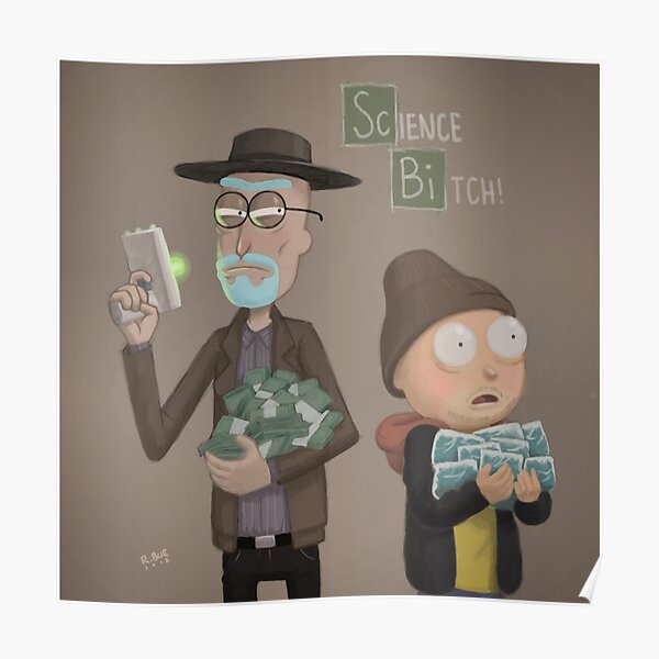 Breaking Bad Fan Art Ba Br Poster