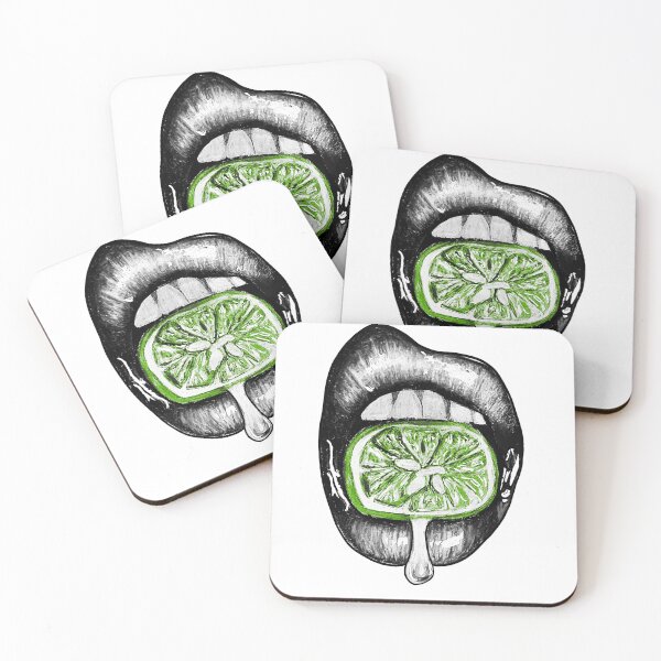 Item preview, lime lips designed and sold by bellaxdraws.