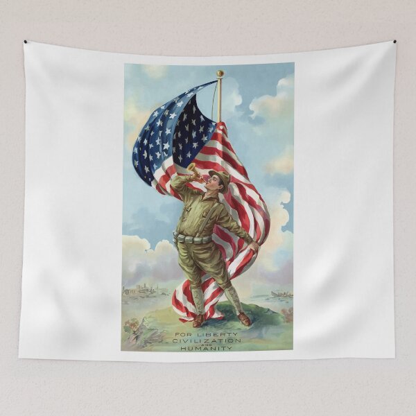 Item preview, For Liberty, Civilization, and Humanity -- WWI designed and sold by warishellstore.