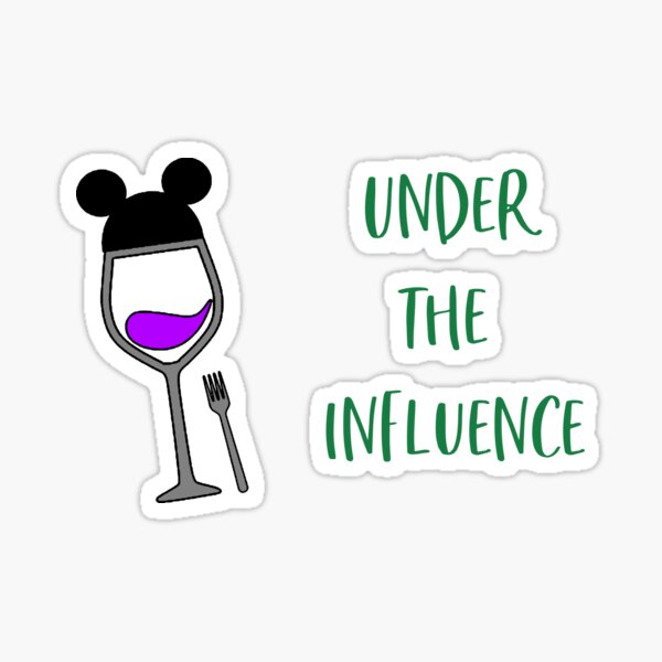 Under the Influence Sticker