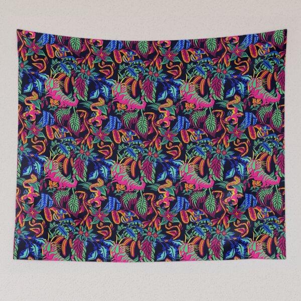 Item preview, psychedelic mesozoic designed and sold by dinoserious.