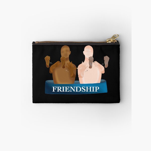 Item preview, Strengthen Friendship - American Sign Language designed and sold by AndrogynousArt.
