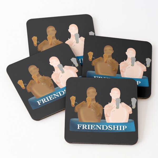 Item preview, Strengthen Friendship - American Sign Language designed and sold by AndrogynousArt.