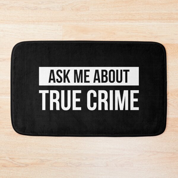 Artikelvorschau, True Crime Lover - Geschenk für Crime Junkies - Fragen Sie mich nach True Crime - White Text entworfen und verkauft von Isabelle-Anne.