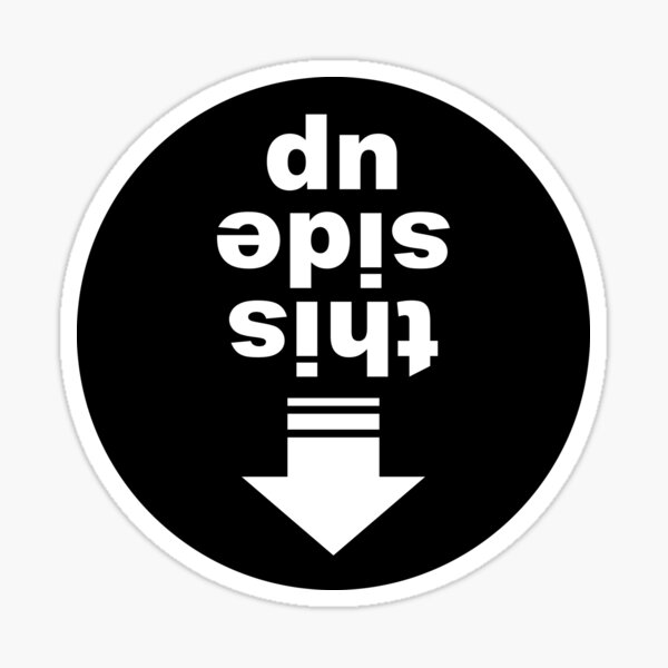 this side up stickers redbubble
