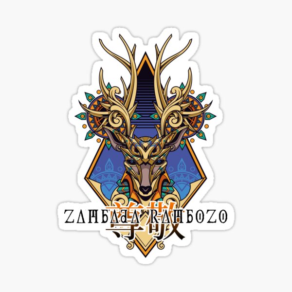 Zambada Rambozo - Musical Conversations Ep. 02 Cover Artwork dark Sticker