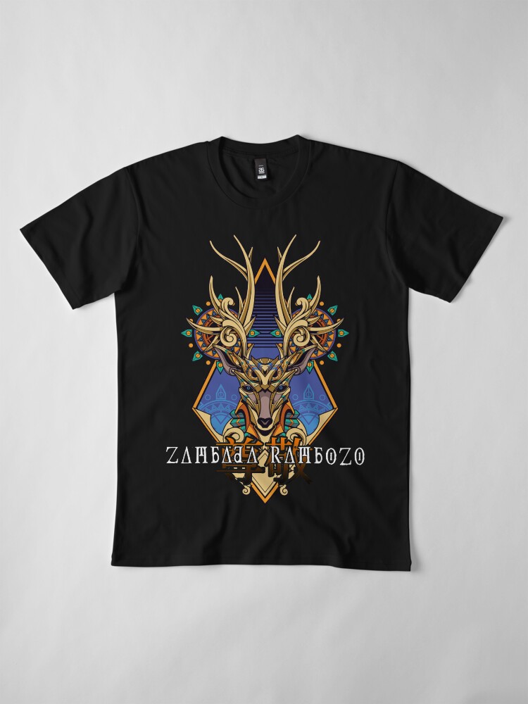 Alternative Ansicht von Zambada Rambozo - Musical Conversations Ep. 02 Cover Artwork light Premium T-Shirt