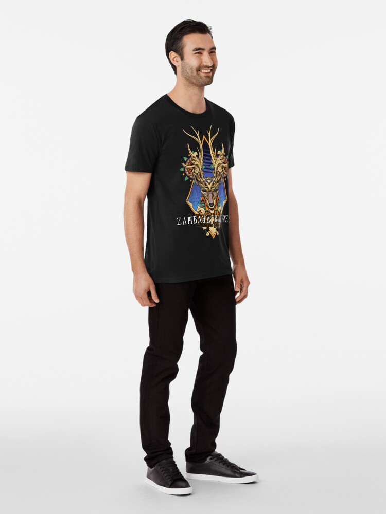 Alternative Ansicht von Zambada Rambozo - Musical Conversations Ep. 02 Cover Artwork light Premium T-Shirt
