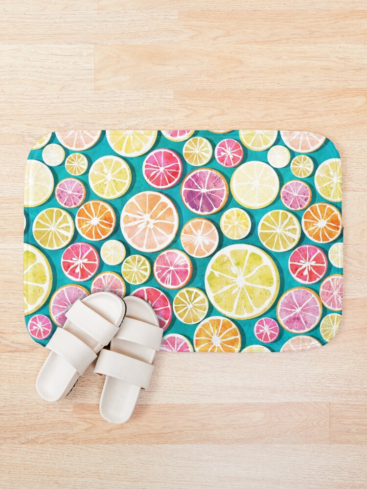 Alternate view of Citrus bath Bath Mat