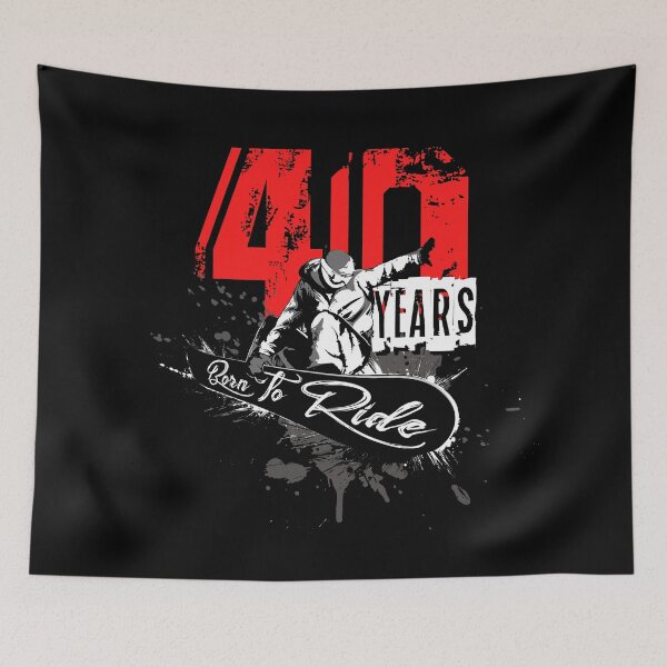 Item preview, Snowboard - 40th Birthday designed and sold by JIGGO.