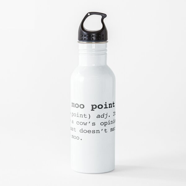 Moo Point Water Bottle