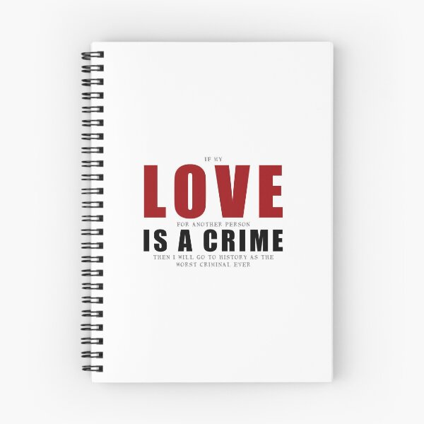 Item preview, If LOVE is a CRIME... designed and sold by Andy Renard.
