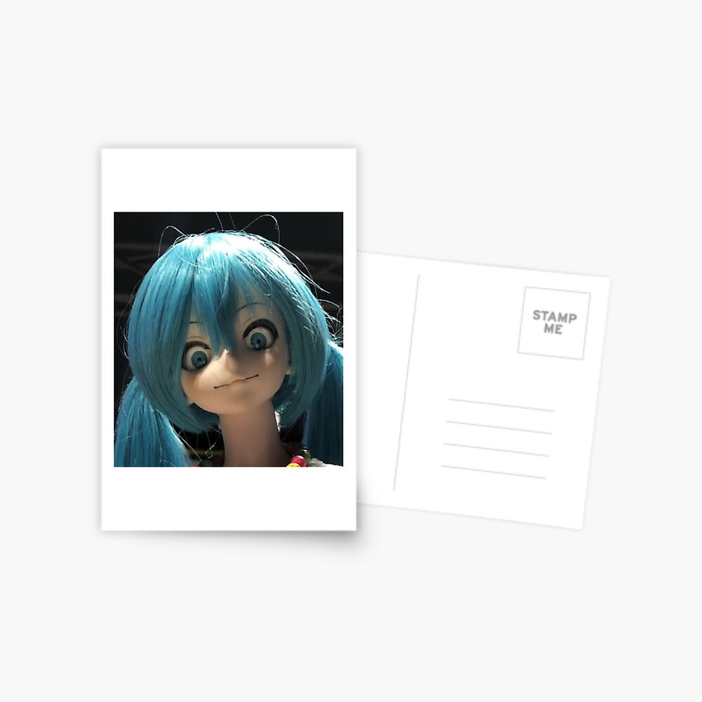 creepy hatsune miku doll